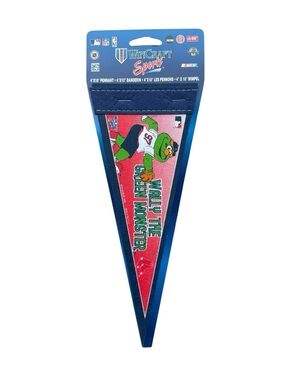 Wincraft MLB Boston Red Sox Mini 4 x 10 Pennant Red Sox Wally The Green Monster